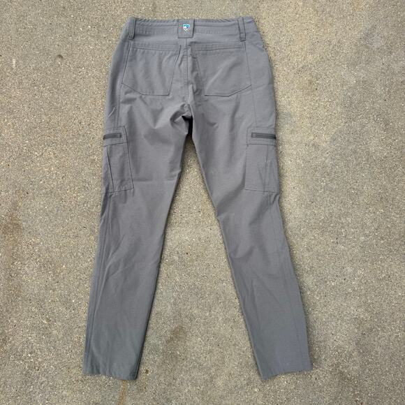 Kuhl Horizn Skinny Trail Hiking Pants Gray Size 2 Short Style 6276 - Picture 2 of 9